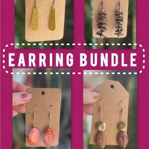 Earring Bundle, Handmade Earrings, Jewelry Bundle, Boutique Earrings